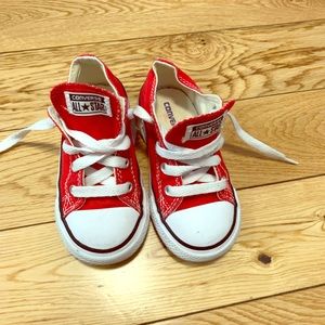 Converse all star sneakers.